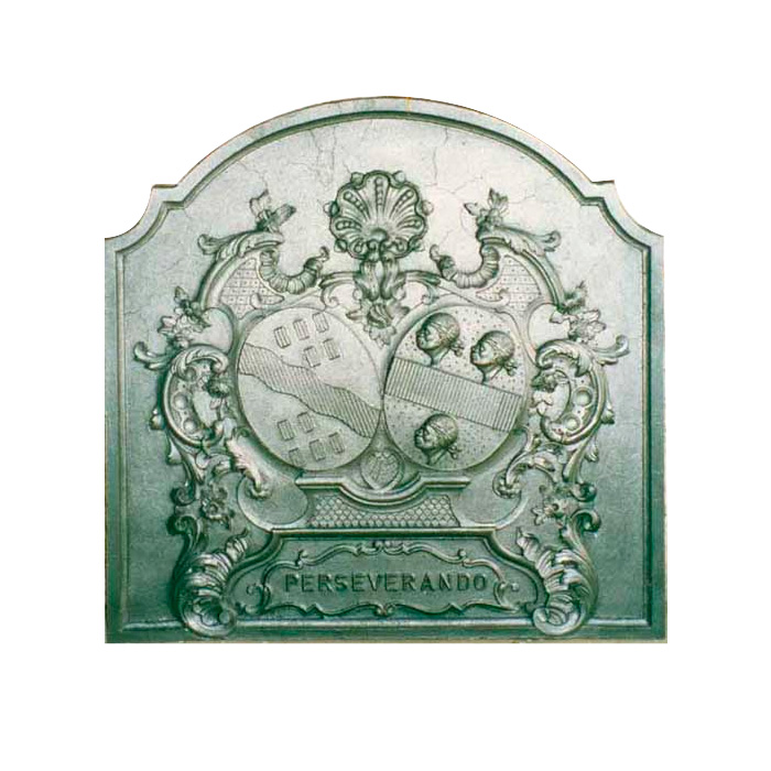 Modèles décoratifs deux blasons ovales